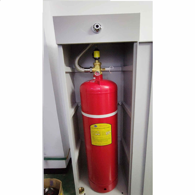 赤色 FM200 キャビネット 防火システム 防火レベル A B C 火事 最大 充填量 0.95kg/L