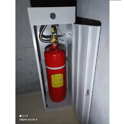 火災検出のための赤色のボトルセット警報システムを持つFM200ガス消火器