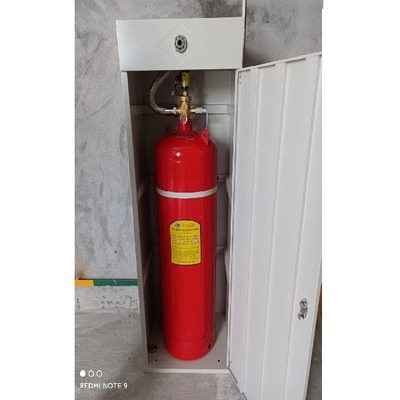100L FM200 Hfc-227ea キャビネット 消火器 シングルボトル 2.5MPa